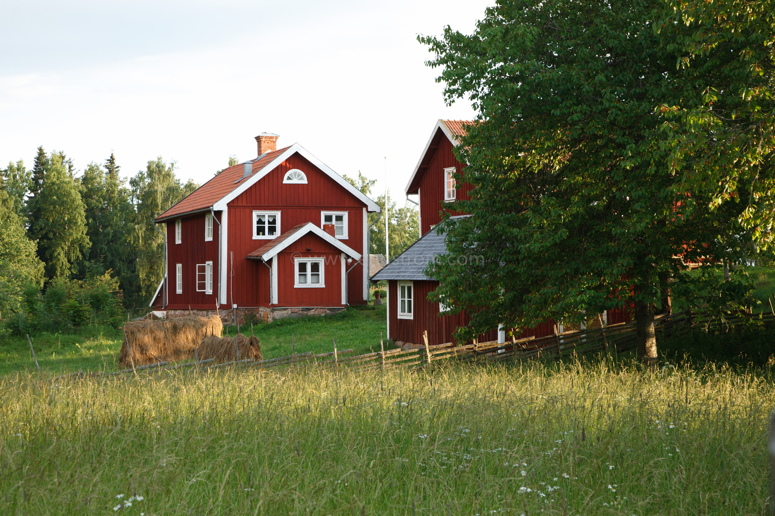 JE_20110707-193215, Falurött hus, Jonas Engström