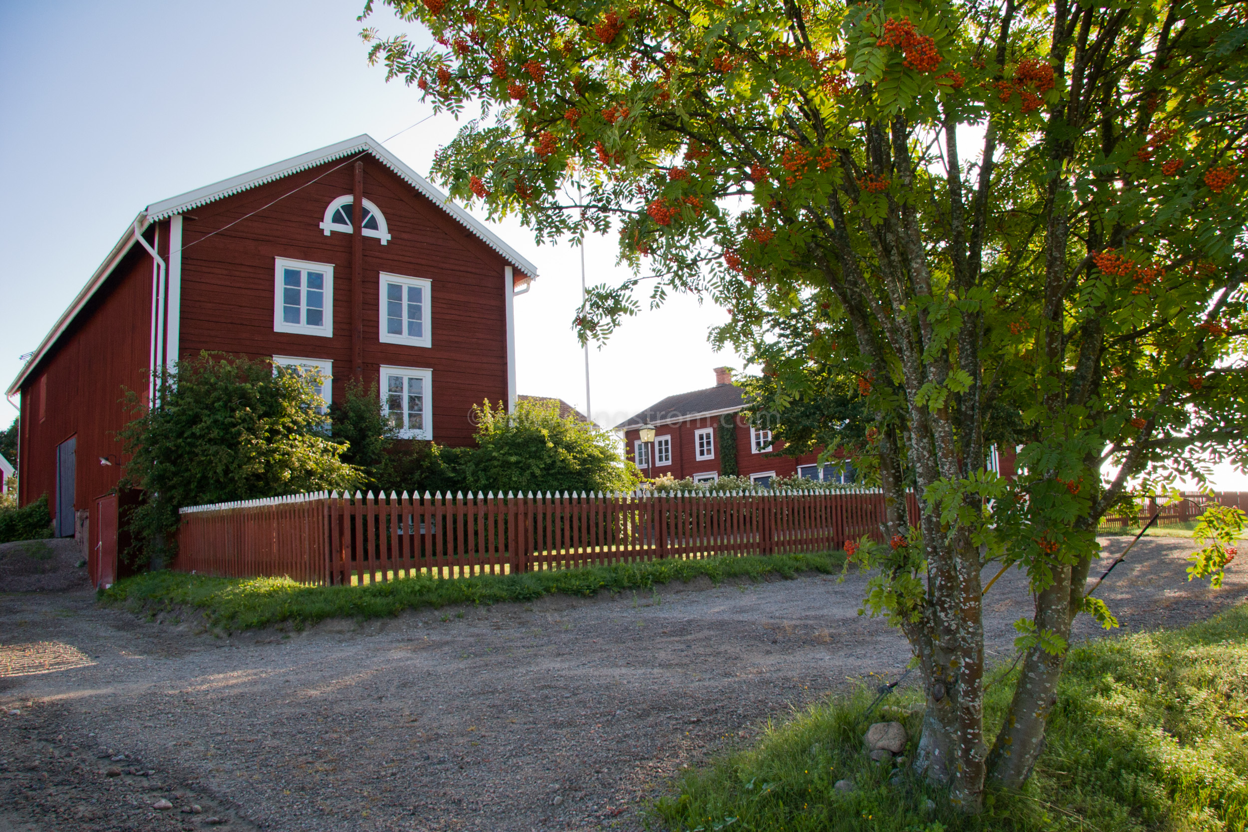 JE_5367, Delsbogård med rönn framför., Jonas Engström